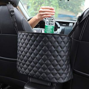 ANLEM Car Net Pocket Handbag Holder, Organisateur de si&egrave;ge de voiture pour enfants, organiseur de voiture et poche pour ranger des documents, poche et arri&egrave;re de la banquette arri&egrave;re pour enfants (Rainbow185, neuf)