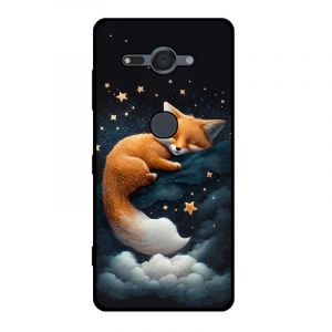 KARTXITAI Coque Compatible avec Sony Xperia XZ2 Compact,Housse Étui de Protection en Silicone en Gel TPU Souple Case Cover Ultra Douce Empêche Rayures Shock-Absorption - Renard étoiles Nuages (KARTXITAI, neuf)