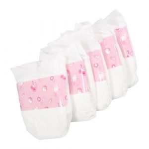 Gatuida Couches pour Poup&eacute;es R&eacute;utilisables 30 Cm, Accessoires pour Poup&eacute;es Reborn, Lot De 5 Pi&egrave;ces, Taille, Tissu Doux, Jeu D'imitation pour Gar&ccedil;on Et Filles (Brandon Zou, neuf)