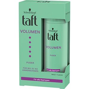 Taft Poudre de volume (10 g), poudre capillaire pour le volume et le contr&ocirc;le pour tous les types de cheveux, la poudre coiffante assure jusqu'&agrave; 24 heures de contr&ocirc;le sans coller (Seyko, neuf)