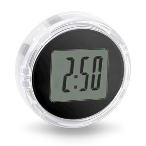 Horloge Numérique de Moto, IP64 Imperméable Montre pour Guidon de Vélo Etanche Montre pour Voiture Autocollante, Adhésives Mini Horloge pour Moto pour Voiture Véhicule SUV(Pas de rétro éclairage) (RuiChaoXiYi, neuf)