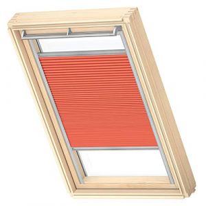 VELUX Original Store Plissé Occultant et Isolant, MK04, Orange Foncé (store-fenetredetoit, neuf)