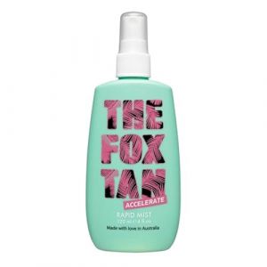 The Fox Tan - Rapid Tanning Mist - Amplificateur de Bronzage sans Autobronzant, Spray Bronzant pour le Corps, sous le Soleil ou dans le Solarium, 120 ml (PURISH – your beauty dealer, neuf)