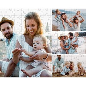 Puzzle Personnalis&eacute; avec Votre Photo 1000/500/300/120 Pi&egrave;ces Adultes et Enfants en Bois-Puzzle en personnalis&eacute; &agrave; partir de Votre Propre Image,Cadeau personnalis&eacute; - Cadeau Original (jieyangsm, neuf)