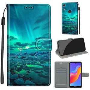 TOMYOU Coque pour Huawei Y6 2019 / Honor 8A, Coque pour Huawei Y6 2019, Protection Housse en Cuir PU, [Emplacements Cartes], [Fonction Support] Compatible pour Huawei Y6 2019 (6,09") (WGR Global Business, neuf)