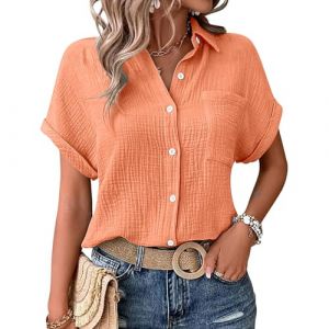 t-shirts à manches courtes femme, haut chic femme, tenue de fete, chemisi blanc dentel, debardeur dentelle, chemisier glitter haut brillante, tunique de soiree, mesh blouse, top dentelle noir, chemise (wumingzhibei, neuf)