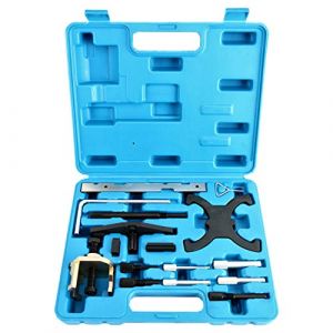 FreeTec 16 Pi&egrave;ces Kit de Calage Distribution, Outils Calage Moteur Pige de Calage Arbre &agrave; Cames pour Ford 1.25 1.4 1.7 1.8 2.0 Di TDCi TDDi 1.6 16V Ti VCT, pour Mazda 1.4 1.6 HDI (Pas pour 1.5T 1.6L) (FreeTec, neuf)