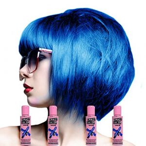 Crazy Color Coloration Pour Cheveux Semi-Permanente 100ml (Bleu Capri) (EasyAvant &reg;, neuf)