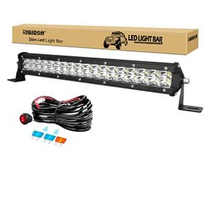 RIGIDON 15 Pouces 38 cm 108W projecteur barre de Led 4x4, avec 12v faisceau de c&acirc;blage kit, Barre d'&eacute;clairage led, Barre lumineuse led pour offroad Voiture camions Tracteur SUV UTE ATV, 6000K blanc (Sanyue-EU, neuf)