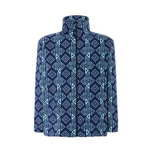 El B&uacute;ho Nocturno Peignoir Homme Polaire Hiver Chaude - Robe Chambre Longue Genoux/Sweat-Shirt Zipp&eacute; Poches - Grande Taille Ceinture Confortable &Eacute;pais Bien au Chaud, 100% Polyester, Bleu 0500, L (El B&uacute;ho Nocturno, neuf)