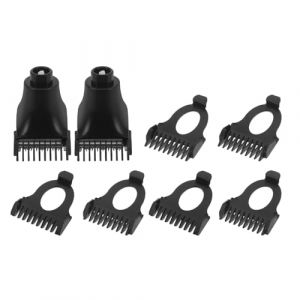 SOIMISS Kit de Sabots de Tondeuse &agrave; Cheveux Universels 2 Pi&egrave;ces Accessoires pour Tondeuse Sabots de Rechange 3Mm 5Mm 7Mm Compatible Rasoir &Eacute;lectrique Entretien Facile Coupe Pr&eacute;cise (Star-wish, neuf)