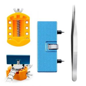 Kit d'outils de retrait de maillons de montre &ndash; Kit d'outils de r&eacute;paration pour bracelet de montre, outil de r&eacute;paration portable pour la plupart des montres Cenmoo (queen'style, neuf)