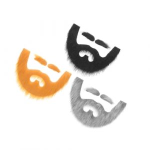 BESTYASH 3 ensembles Set Fausse Barbe et Sourcils Autocollants pour Costume P&egrave;re Cosplay Vieux Homme Accessoires R&eacute;alistes Halloween Couleurs Vari&eacute;es pour D&eacute;guisement Gnome et Nain (Feast of Yan, neuf)