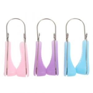 PRETYZOOM 3 pi&egrave;ces Clips de Levage Nez Silicone pour Beaut&eacute; Redresseur de Pont Nez Correcteur de Forme pour Visage Outil de Remodelage (Coddle HSY, neuf)