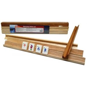 Hot Games Set of 4 Mah Jong (Mahjong) Tile Racks - 40cm (blackbox Internet GmbH, neuf)
