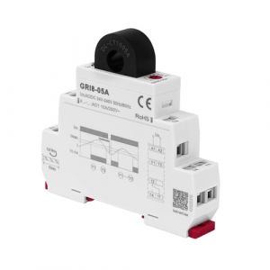 Relais de Courant de Type traversant Buyweek, Surveillance CA, Surveillance de surintensit&eacute;/sous-intensit&eacute;, Courant 2A-20A CA/CC 24V-240V (GRI8-05A/B)(GRI8-05A) (niunion, neuf)