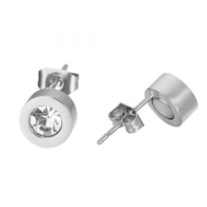 MagEnergy Boucles d'oreilles pour femme, drainage lymphatique, magn&eacute;toth&eacute;rapie, drainage lymphatique, bijoux fantaisie, cadeaux pour femmes (argent) (HKMAAS-UK, neuf)