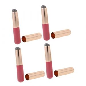 Healvian 4Pièces Pinceau à Set De Applicateurs Correcteur Pinceau Capuchon Antipoussière (Le Sengyu, neuf)