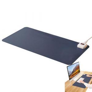 Coussin Chauffant de Bureau | Sous-main chauffant | Tapis de Bureau Chaud &Eacute;lectrique &agrave; Temp&eacute;rature R&Eacute;GLABLE | Bloc d'&eacute;criture de bureau, 3 heures d'arr&ecirc;t automatique, tampon pour le bureau (spraiy, neuf)