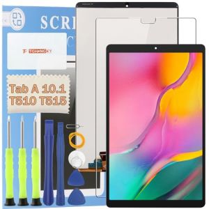 TGHongKy &Eacute;cran pour Samsung Galaxy Tab A 10.1 2019 T510 T515 Ecran Tactile LCD Remplacement pour Samsung Galaxy Tab A 10.1 2019 T510 Ecran Complet Assembl&eacute; Digitizer avec Outils de R&eacute;paration（Noir (Cantonesetiger, neuf)