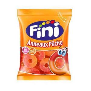 Anneau Pêche - FINI - 90 Grammes - Halal - Sans matières grasses - SANS GLUTEN - Bonbon - 797 (✅Abrakado✅, neuf)