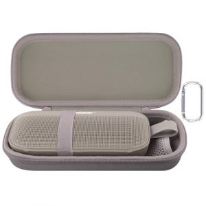 Aenllosi pour Bose SoundLink Flex Enceinte Bluetooth Portable 2e G&eacute;n&eacute;ration &Eacute;tui Rigide de Transport Protecteur, &Eacute;tui Seulement, Gr&egrave;s (Kaerth, neuf)