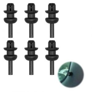 5pcs Agrafes Plage Arri&egrave;re, Clips Chaine de Corde, clips plage arriere Remplacement Compatible avec 106, 205, 206, 207, 208, 306, 307 et 308, C1 C2, C3, C4, DS3, OEM 699218 (TuXingMeiLing, neuf)