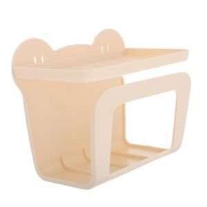 Ipetboom Boîte De Rangement Murale Rangement De Salle De Bain Distributeur De Lingettes Wc Distributeur De Lingettes De Salle De Bain Étagère De Salle De Bain Porte-Papier Hygiénique (hikarish, neuf)