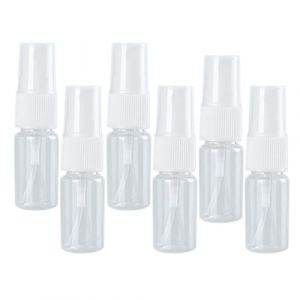 Flacon Pulvérisateur 6 Pièces, Flacon Pulvérisateur En Plastique Transparent, Bouteille De Toner, Bouteille De Recharge Conviviale, Mini Flacon Pulvérisateur (FRANK SIEBER LTD, neuf)