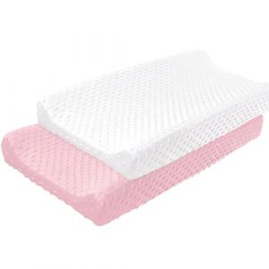 Housses de matelas &agrave; langer en tissu respirant doux et extensible 81,3 x 40,6 cm (Fuxingsheng, neuf)