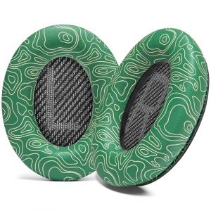 Coussinets de Remplacement WC Wicked Cushions compatibles avec Les Casques Bose QuietComfort 35 (QC35) & QuietComfort 35ii (QC35ii) et Plus - Confort et durabilité améliorés | Emerald Tide (Wicked Cushions EU, neuf)