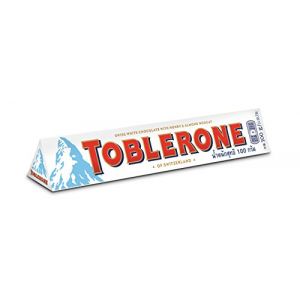 Toblerone Chocolat Blanc Suisse avec Nougat au Miel/Amandes 1200 g (Good4 you, neuf)