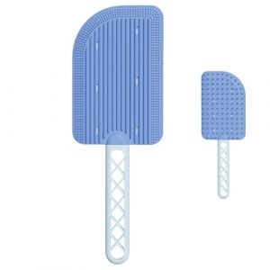 Peigne de massage et rasoir double face pour chats, grattoir pour poils d'animaux domestiques, tapis, v&ecirc;tements, meubles, fauteuil, matelas, canap&eacute; (hejinshiyuanhongjiebaihuochaoshi, neuf)