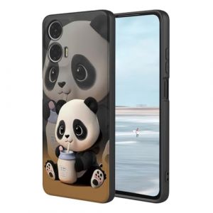 UPLAI Coque pour Motorola Moto E14 / Moto G24 / Moto G04, Tr&egrave;s Mince Soyeux Silicone Liquide Antichoc Housse avec 3D Motif de Peinture, Prime Souple Doublure Fibre &Eacute;l&eacute;gant Mignon &Eacute;tui. P5 (UPINLY, neuf)