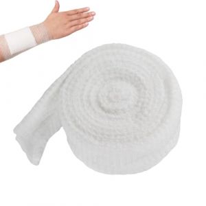 Bandage de compression &eacute;lastique en forme de tube,Pansement Tubulaire &Eacute;lastique en Filet Bandages,Pansements Bandage Bande &Eacute;lastique Tubulaire,pour la Retenue du Pansement,2 m X 3.8 cm (Jfcgs, neuf)