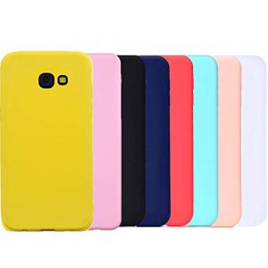 HereMore 8X Coque pour Samsung Galaxy J4 Plus, Etui TPU Gel Silicone Souple Coque Cover Soft Case Housse Protection Anti Rayures - Rouge, Bleu Fonc&eacute;, Rose Fonc&eacute;, Vert, Jaune, Rose, Blanc, Noir (HereMore, neuf)