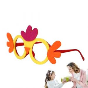 Lunettes de soleil, lunettes | Oreilles de lapin, &oelig;ufs de poussin, cadeaux de f&ecirc;te - Accessoires de f&ecirc;te - Verres mignons pour f&ecirc;te d'anniversaire, f&ecirc;te costum&eacute;e (gahtalw, neuf)