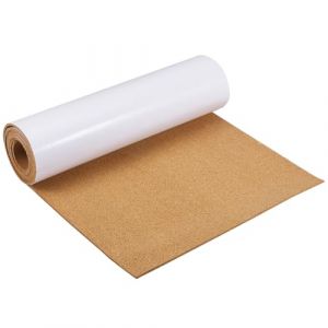 BENECREAT Rouleau de Li&egrave;ge Autocollant de 200x40cm Tableaux D'Affichage en Li&egrave;ge Naturel de 4mm D'&Eacute;paisseu pour Tableaux D'Affichage, D&eacute;corations Murales Bricolage Artisanat (BENECREAT FR BOUTIQUE, neuf)