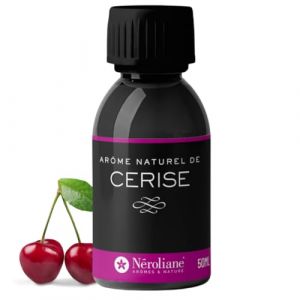 NEROLIANE – Arôme Alimentaire Naturel Cerise 50ml – Saveur Intense et Juteuse – Pour Yaourts Maison, Glaces, Gâteaux, Confiseries, Boissons – Qualité Premium – Fabriqué en France (Néroliane, neuf)