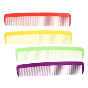 LOORGVEL 4pièces Peignes Géants Plastique Accessoires Humoristiques Pour Costumes De Clown Et Fête De Carnaval Brosse à Cheveux Surdimensionnée Pour Halloween Et Cosplay (YANJHG, neuf)