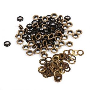 Sheens 20 / 100sets Set de Rivets à Oeillets avec œillets, Tissus fabriqués à la Main, réparation d'accessoires décoratifs, rondelles et rondelles pour Chaussures, Sacs à Main, Chapeaux(12mm 20sets) (Sheens 88, neuf)