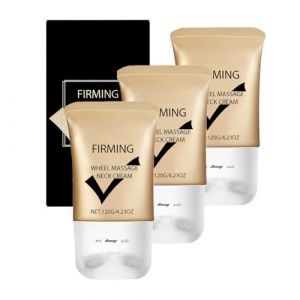 Crème raressée du cou - Collagène anti-rides à la crème de levage d'hexapeptide pour l'hydratation et le serrage de la peau, la crème de massage des roues (3) (Fuhandianzi, neuf)