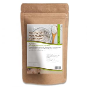Mynatura Terre de diatomée moulue | Diatomées | Diatomées | Complément alimentaire végétal | Poudre d'algues | Dans un sachet de 100 g (Special-Fitness, neuf)
