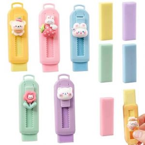 VONJUMA 5 Pièces Gommes Rétractables Kawaii Avec 5 Noyau de Remplacement Petit Cadeau Anniversaire Invités Enfant Kit Anniversaire Pour Jouet Cadeau Et Fille (VONJUMA STORE, neuf)