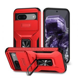 Casevita Coque Compatible avec Google Pixel 10 Pro XL avec Cover coulissante et b&eacute;quille, Protection Antichoc de qualit&eacute; Militaire pour Pixel10 Pro XL, pour Homme et Femme (PPBT3, neuf)
