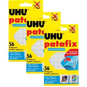 UHU Patafix 56 Pastilles adh&eacute;sives double face, 1 (Pegas-Store, neuf)