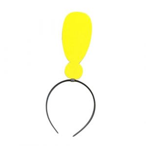 Serre-tête avec symbole de flèche - Accessoire pour fête d'Halloween - Accessoire amusant - Polyvalent - Jaune 3# (kilnbright, neuf)
