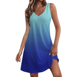 Lxitoler Robe De Plage Femme Ete Robe Ete Femme Robe Short Robe Fluide Mi Longue Robe Boheme Femme Robe Portefeuille Femme Robe Femme Été Robes Robe Ete Femme Mi Longue Fluide Robe (Lxitoler Store, neuf)