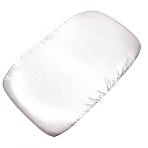 Mane by Tim & Tam Drap-housse en satin pour berceau Blanc (Tim & Tam, neuf)
