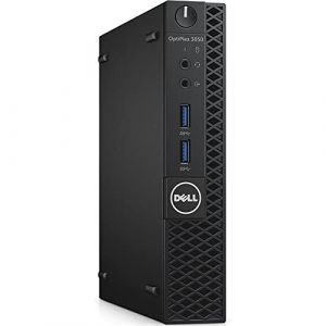 Dell Optiplex 3050 Mini PC Desktop Intel Core i7-6700T RAM 16GB SSD 240GB USB 3 0 HDMI Windows 11 Pro Office Generaluberholt (ASKA international, neuf)